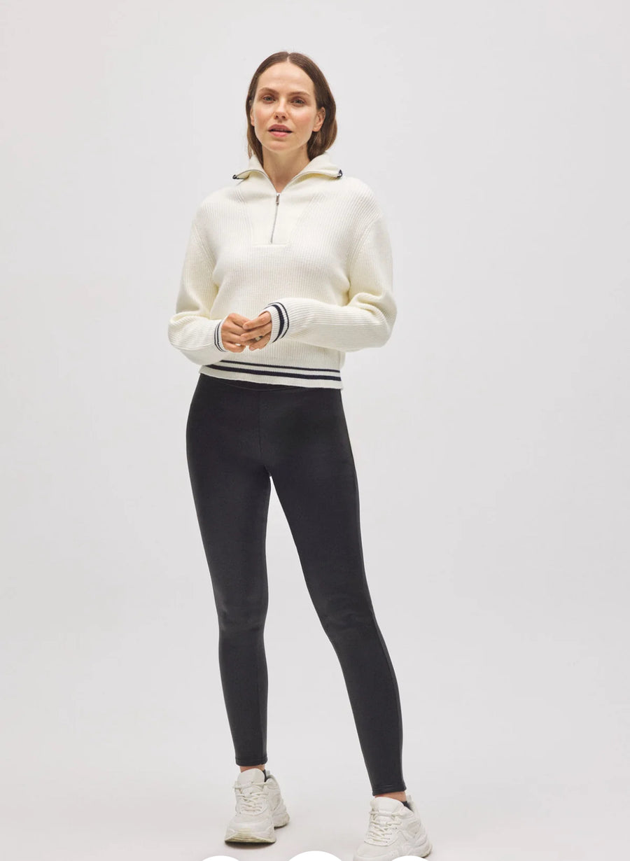 Leggings termici effetto pelle