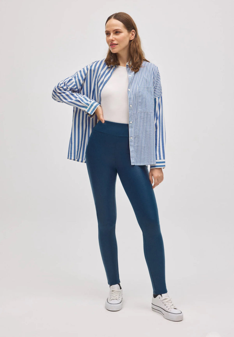 Leggings termici effetto pelle