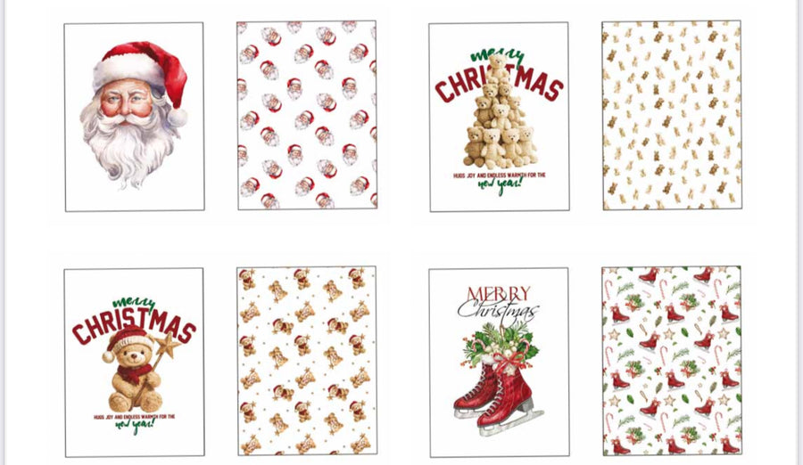 Coppia strofinacci Natale