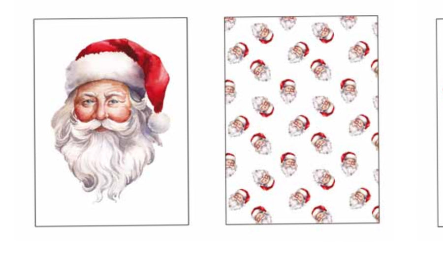 Coppia strofinacci Natale