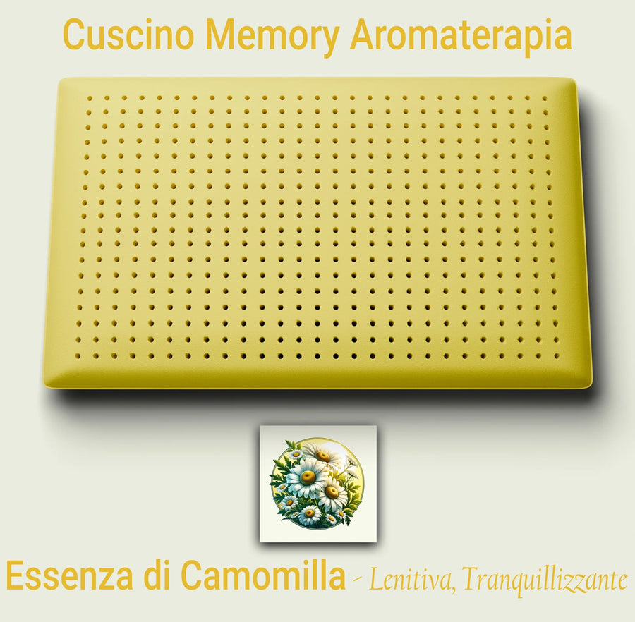 Cuscino memory camomilla