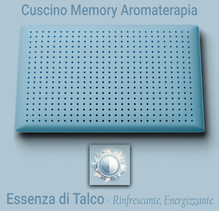 Cuscino memory talco